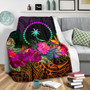 Chuuk Premium Blanket - Summer Hibiscus 3