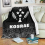 Kosrae Premium Blanket - Black Fog Style 1