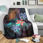 Tokelau Premium Blanket - Plumeria Flowers Style 7