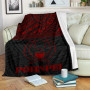 Pohnpei Premium Blanket - Micronesian Red Version 1
