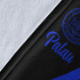 Palau Premium Blanket - Blue Polynesian Tentacle Tribal Pattern Crest 8