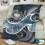 Samoa Polynesian Premium blanket - Ocean Style 1