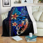 New Caledonia Premium Blanket - Vintage Tribal Mountain 1