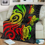 New Caledonia Premium Blanket - Reggae Tentacle Turtle 2