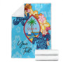 Guam Custom Personalised Premium Blanket - Tropical Style 4