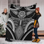 Polynesian Premium Blanket - Patterns Poly Unique 6