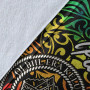 Palau Premium Blanket - Rainbow Polynesian Pattern 8