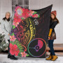 Yap State Premium Blanket - Tropical Hippie Style 6