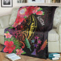 Kosrae State Premium Blanket - Tropical Hippie Style 2