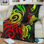 Yap Micronesian Premium Blanket - Reggae Tentacle Turtle 2