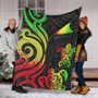 Tokelau Premium Blanket - Reggae Tentacle Turtle 3