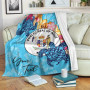 Niue Custom Personalised Premium Blanket - Tropical Style 1