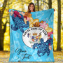 Niue Custom Personalised Premium Blanket - Tropical Style 2