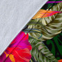 Tonga Polynesian Premium Blanket - Summer Hibiscus 8