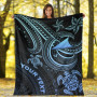 Tokelau Custom Personalised Premium Blanket- Blue Turtle 5