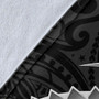 Tahiti Custom Personalised Premium Blanket - Tahiti Seal Polynesian Patterns Plumeria (Black) 8