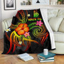 New Caledonia Polynesian Personalised Premium Blanket - Legend of New Caledonia (Reggae) 1