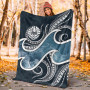 Tahiti Polynesian Premium Blanket - Ocean Style 2