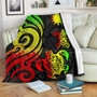 Nauru Premium Blanket - Reggae Tentacle Turtle 1