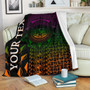 Hawaii Custom Personalised Premium Blanket -  Hawaii Seal Rocket Style 3