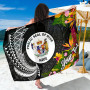 Niue Sarong - Custom Personalised Seal Spiral Polynesian Patterns 1