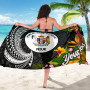 Niue Sarong - Custom Personalised Seal Spiral Polynesian Patterns 5