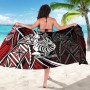 New Caledonia Sarong - Tribal Flower Special Pattern Red Color 3