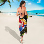 Tahiti Sarong - Custom Personalised Seal Spiral Polynesian Patterns 3