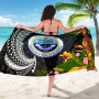 Federated States of Micronesia Sarong - Seal Spiral Polynesian Patterns 5