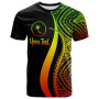 Chuuk Custom Personalised T-Shirt Reggae - Micronesian Tentacle Tribal Pattern 1