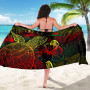 Tokelau Sarong - Turtle Hibiscus Pattern Reggae 5