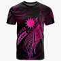 Nauru Polynesian T-Shirt - Nauru Legend Pink Version 1