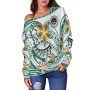 Federated States of Micronesia Women Off Shoulder Sweaters - Spring Style 2