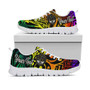 Marshall Islands Custom Personalised Sneakers - Rainbow Polynesian Pattern Crest 8