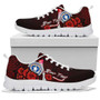 Northern Mariana Islands Polynesian Custom Personalised Sneakers - Coat Of Arm With Hibiscus 8