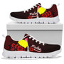 Palau Polynesian Sneakers - Coat Of Arm With Hibiscus 8
