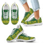 Society Islands Sneakers - Society Islands Polynesian Chief Green Yellow Version 5