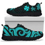 Wallis and Futuna Sneakers - Turquoise Tentacle Turtle 3