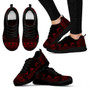 Yap Sneakers - Yap Polynesian Chief Tattoo Deep Red Version 4