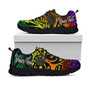 Palau Custom Personalised Sneakers - Rainbow Polynesian Pattern 5
