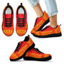 Marquesas Islands Sneakers - Marquesas Islands Polynesian Chief Tattoo Red Yellowish Version 6