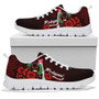 Pohnpei Micronesia Sneakers - Coat Of Arm With Hibiscus 8