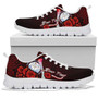 Marshall Islands Polynesian Custom Personalised Sneakers - Coat Of Arm With Hibiscus 8