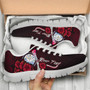 Marshall Islands Polynesian Custom Personalised Sneakers - Coat Of Arm With Hibiscus 10