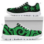 Polynesian Hawaii Sneakers - Green Tentacle Turtle 8