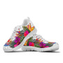 Tahiti Sneakers Hibiscus Polynesian pattern white 2