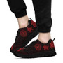 Tahiti Polynesian Sneakers - Red Tentacle Turtle 1