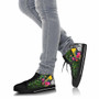 Tokelau High Top Shoes - Turtle Plumeria Banana Leaf 4