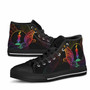 New Caledonia High Top Shoes - Butterfly Polynesian Style 5