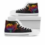 Tahiti High Top Shoes - Butterfly Polynesian Style 6